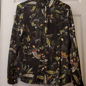 Print Button-Down Shirt